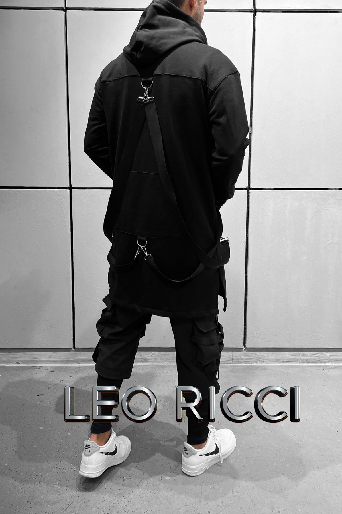 ★LEE★ High neck zip-up cardigan black frizm-works-heavy-cowichan-zip