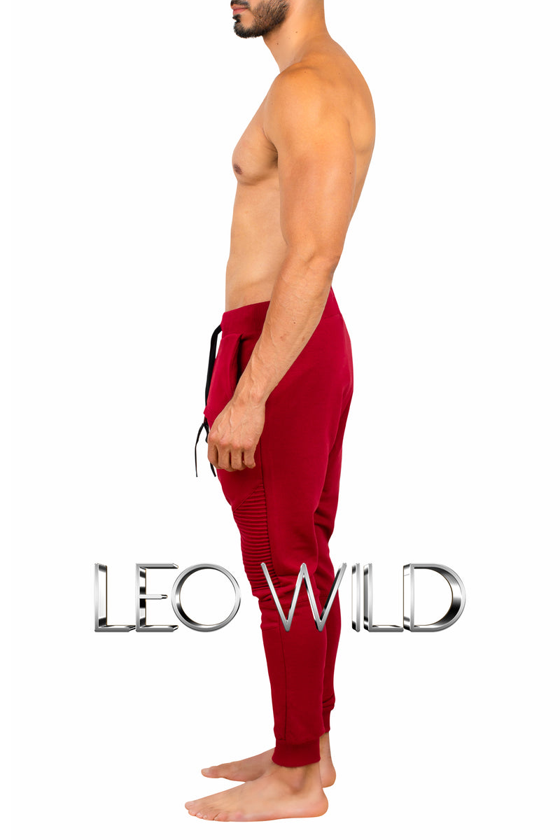 Men's Joggers: Stylish Red Casual Pants for Men